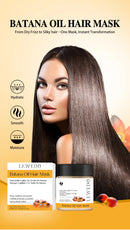 Máscara Capilar Batana Óleo Condicionador Batana 100% Natural Cuidados com o Cabelo Previne a Queda Nutre Pontas Secas Melhora a Maciez