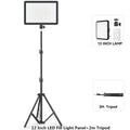 Luz de Videoconferência LED para Fotografia, Luz de Preenchimento Dimmable para Estúdio de Fotografia, Lâmpada de Preenchimento para Transmissão ao Vivo no Tiktok e Youtube