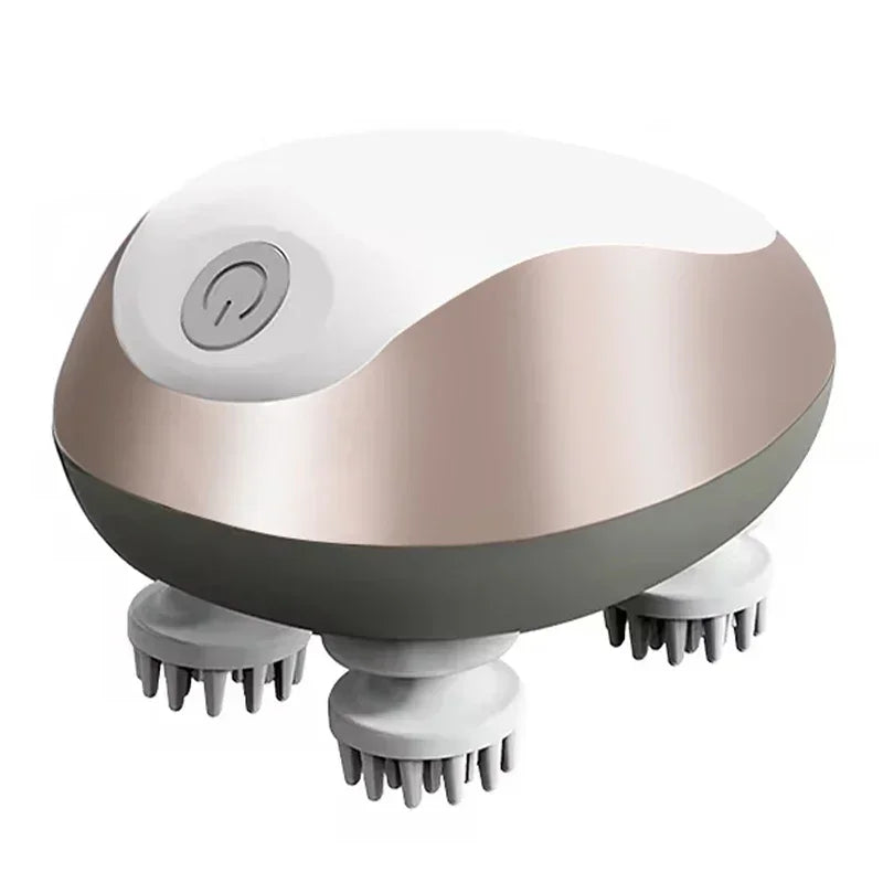 Massageador de Cabeça Elétrico  Magnética para Couro Cabeludo