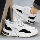 Sapatos masculinos novos tênis masculinos respiráveis de malha de verão quente sapatos casuais com sola grossa marca de orgasmo