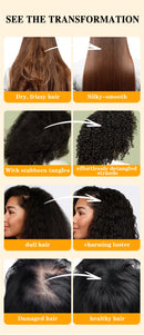 Máscara Capilar Batana Óleo Condicionador Batana 100% Natural Cuidados com o Cabelo Previne a Queda Nutre Pontas Secas Melhora a Maciez