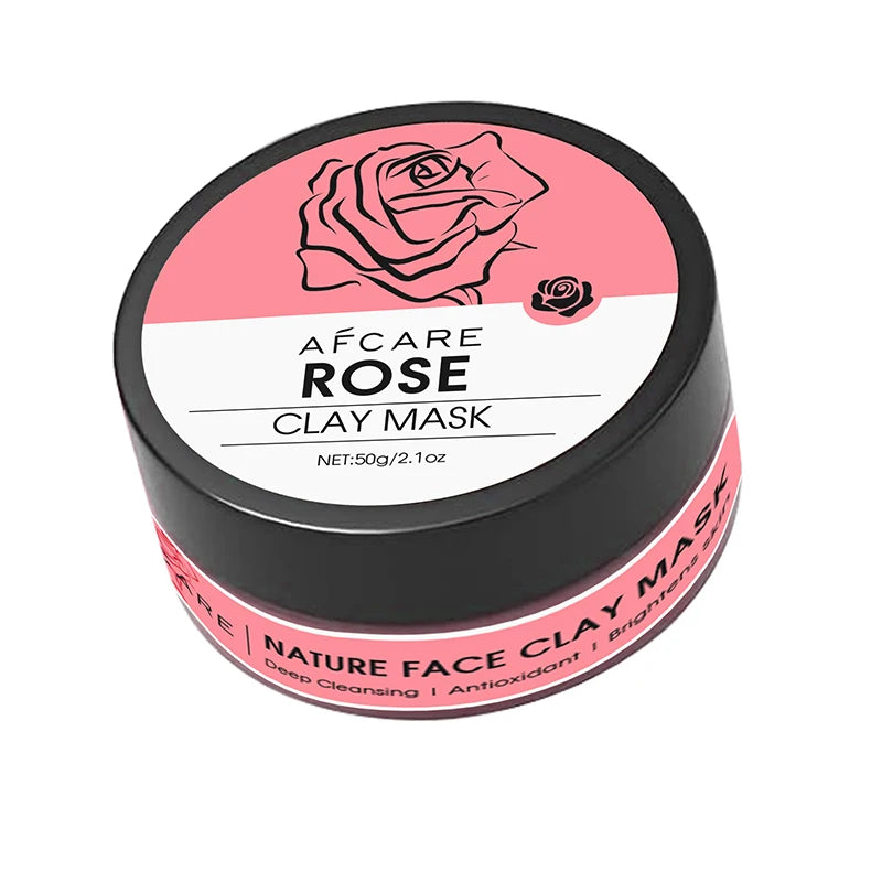 Máscara Facial de Argila com Cúrcuma e Vitamina C para Limpeza Profunda e Hidratação, Cuidados com a Pele, Máscara Facial para Remoção de Cravos e Limpeza de Poros