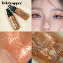 Spray Iluminador com Glitter Perolado, Óleo Loção, Iluminador Líquido para Rosto, Corpo, Pescoço e Cabelo, Brilho Duradouro para Maquiagem