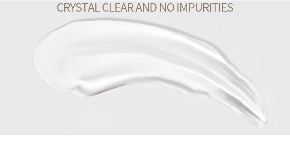 Esmalte em Gel Autonivelante 15ML Livre de Hema Gel Transparente Rígido Extensão de Unhas Modelagem 3D Cola para Strass Removedor de Verniz UV