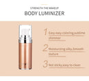 Spray Iluminador Líquido com Brilho para Rosto, Contorno, Cosmético com Glitter, Bronzeador Corporal, Óleo em Spray, Iluminador, Maquiagem Feminina 4 Cores