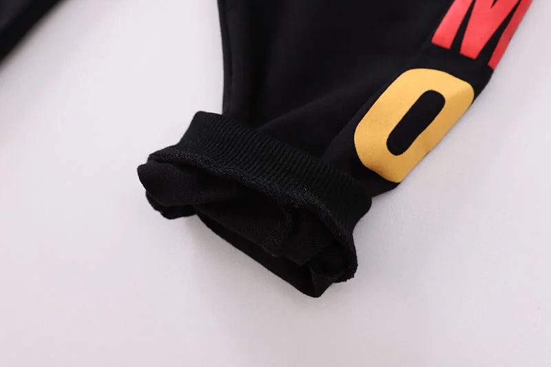 Nova Primavera Outono Bebê Menina Roupas Meninos Roupas Crianças Casual T-Shirt Calças 2 Pçs/jogos Criança Traje Esportivo Crianças Fatos de Treino
