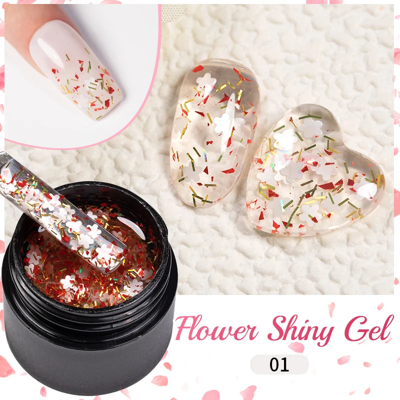 Esmalte em Gel Autonivelante 15ML Livre de Hema Gel Transparente Rígido Extensão de Unhas Modelagem 3D Cola para Strass Removedor de Verniz UV
