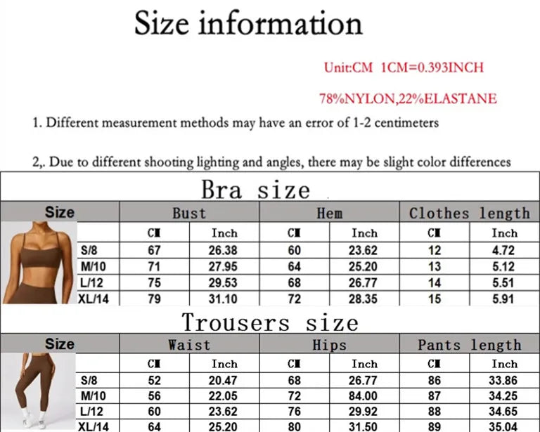 Sexy Fitness Treino Mulheres Conjunto de Ioga Treino Sem Costura Sportswear Roupas de Ginástica Sutiã Esportivo Top Leggings de Cintura Alta Ternos Esportivos