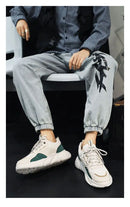 Sapatos masculinos novos tênis masculinos respiráveis de malha de verão quente sapatos casuais com sola grossa marca de orgasmo