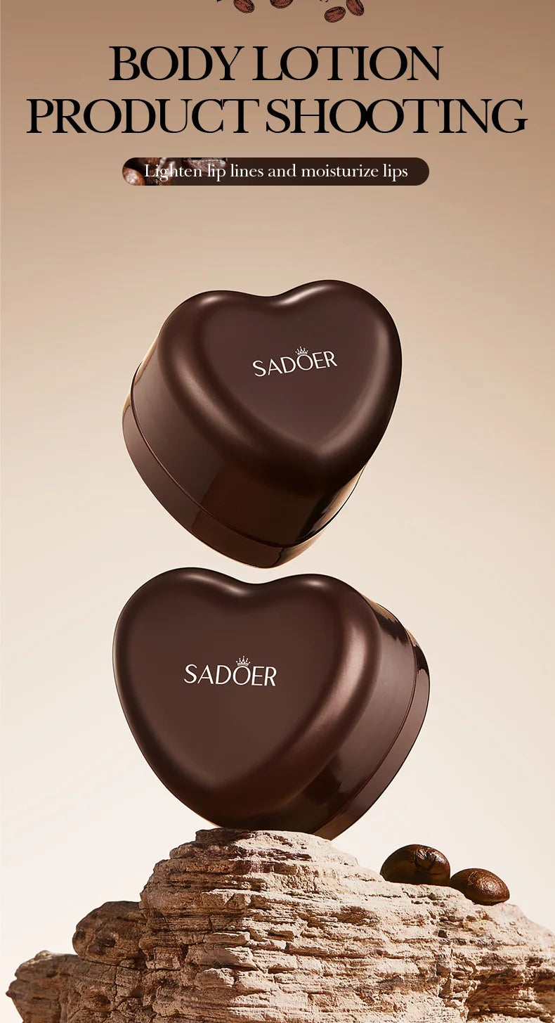 Máscara Labial Hidratante SABOR café