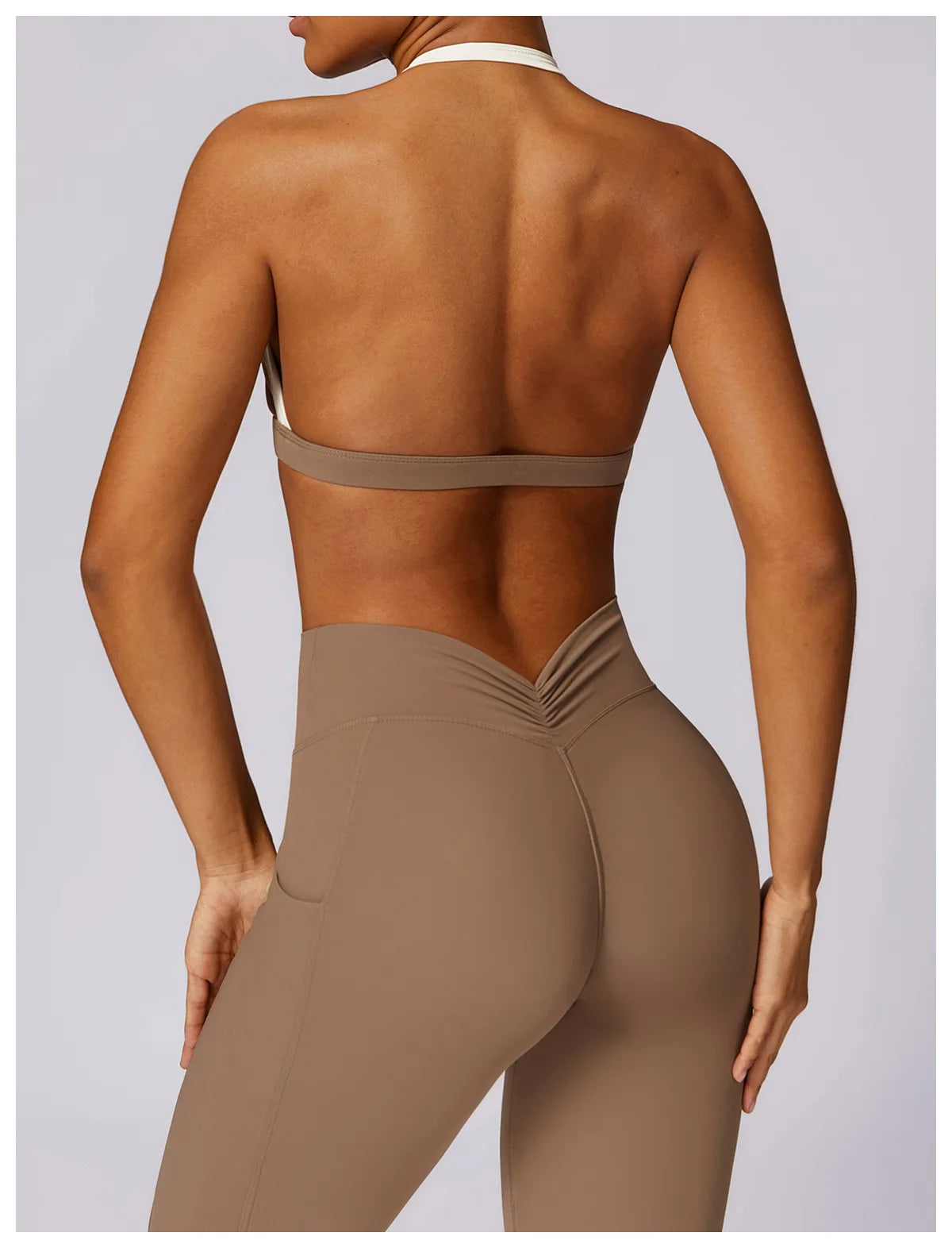 2 Pcs Conjunto de Ginástica Mulheres Treino Sem Encosto Yoga Terno Mulheres Secagem Rápida Legging Fitness Sutiã Camisa de Manga Curta Terno Esportivo Feminino