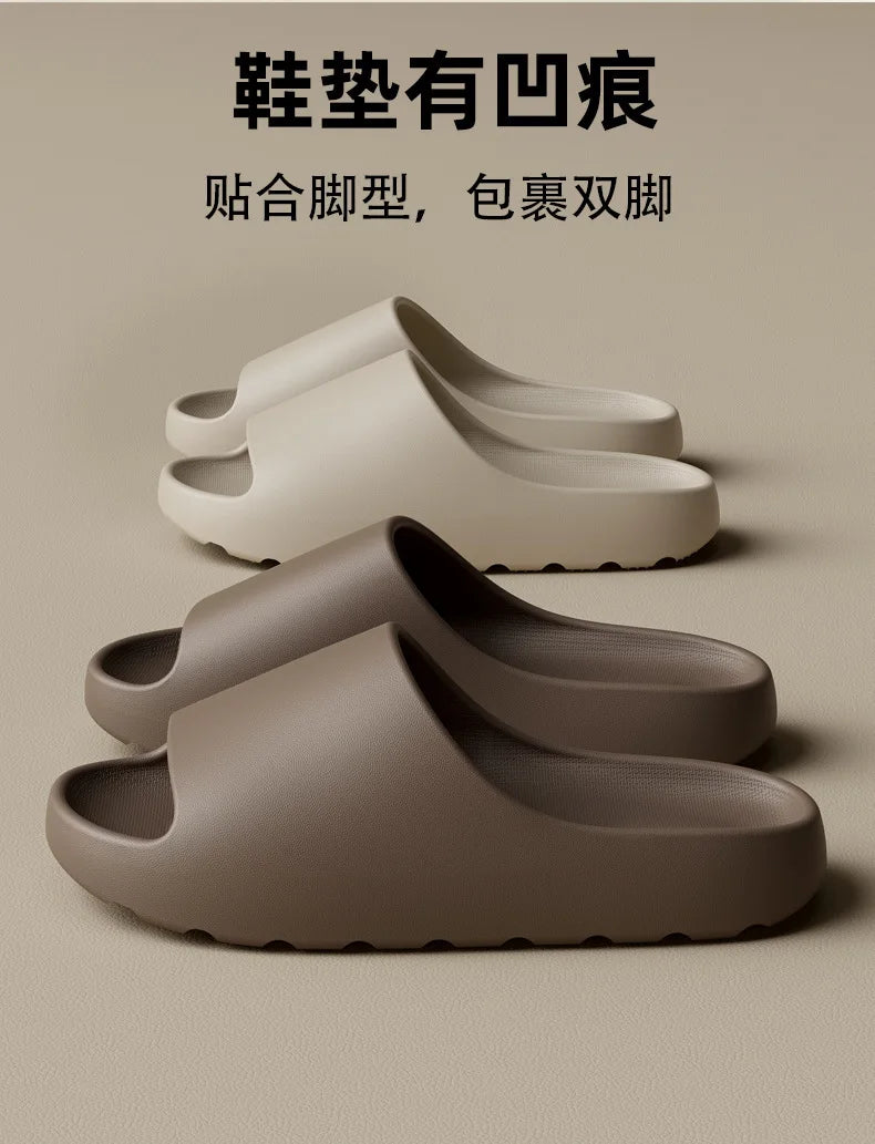 Casual Design Inovador Sapatos Homens EVA Soft-soled Leve Casa Chinelos de Alta Qualidade Exclusivo Marca Slides Em estoque