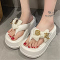 Chinelos 2025 Novos Chinelos Femininos Sandálias Rasteiras Sandálias Verão Fofo Casa Passeio Interior Antiderrapante Sandálias de Uso Externo Festa Feminina Eva Mulheres Todo o Ano Casual