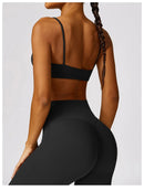 Sexy Fitness Treino Mulheres Conjunto de Ioga Treino Sem Costura Sportswear Roupas de Ginástica Sutiã Esportivo Top Leggings de Cintura Alta Ternos Esportivos