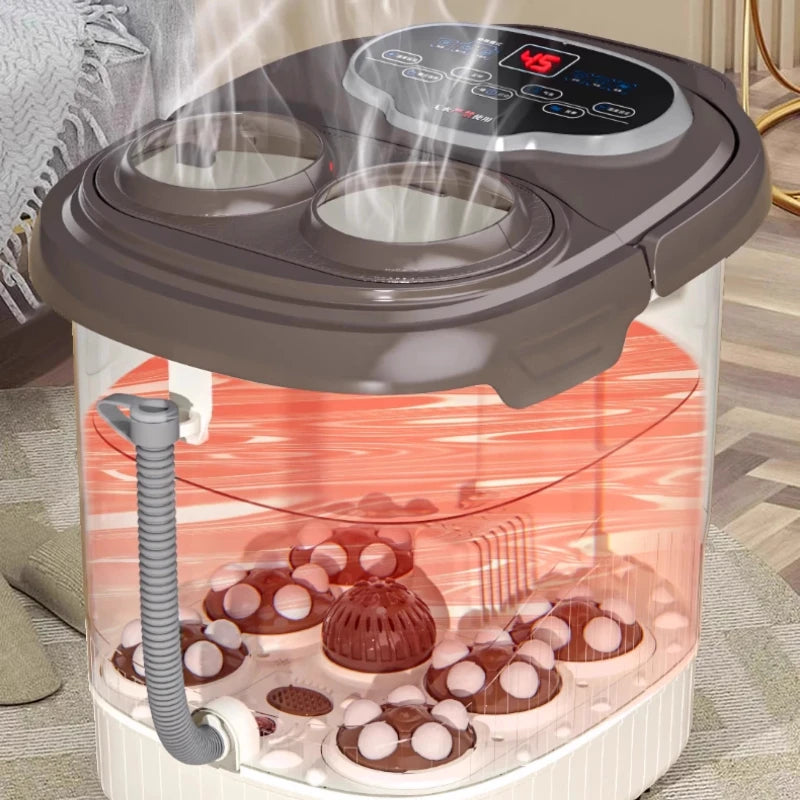 Banho de Pés com Fumigação Massageador