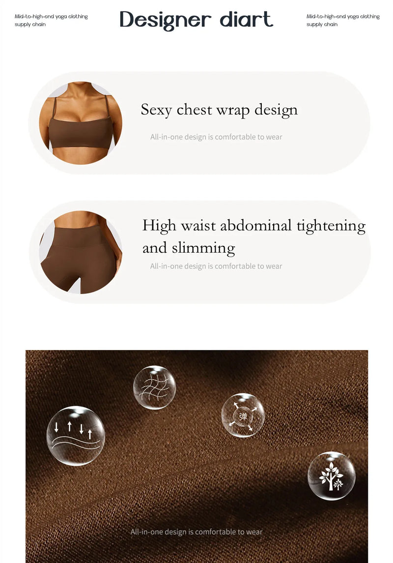 Sexy Fitness Treino Mulheres Conjunto de Ioga Treino Sem Costura Sportswear Roupas de Ginástica Sutiã Esportivo Top Leggings de Cintura Alta Ternos Esportivos