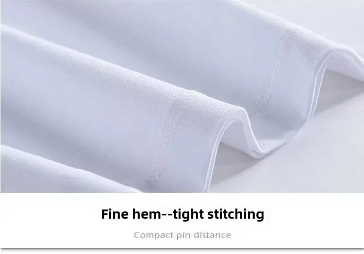 Camiseta masculina de verão estilo coreano Slim Fit de manga curta 140g blusa de poliéster suaviza sua silhueta Cor sólida Camada de base Top