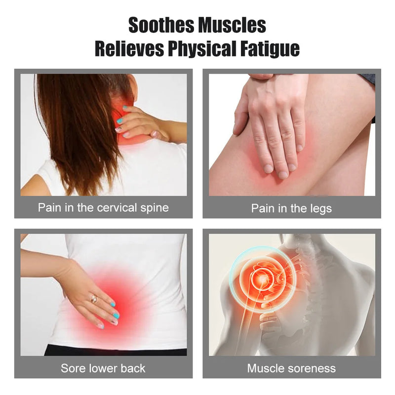 Mini massageador de pescoço EMS portátil Maca de pescoço elétrica para alívio da dor muscular cervical e remendo de massagem de relaxamento de ombro