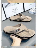 Chinelos Masculinos de Verão Esportes Moda ao Ar Livre e Tendência Sandálias de Praia Confortáveis Homens Sapatos Casuais Chinelos de Casa Sapatos para Casa