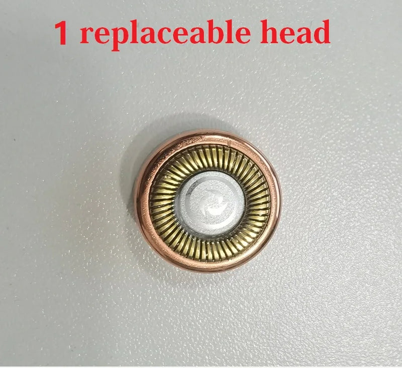 Epilador Elétrico Mini Portátil em Formato de Batom - Removedor de Pelo Seguro e Indolor para Mulheres - Ferramenta de Depilação para Corpo, Rosto, Biquíni e Axilas