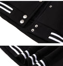 Preto Cinza Branco Cor Sólida Jaqueta Solta Oversize S-5XL Roupas Masculinas Mulheres Uniforme de Beisebol Casaco de Rua Jaquetas Macias de Lã Quente