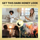 Batom Hidratante de Mel Preto de Longa Duração, Natural, Volumizador de Lábios, Maquiagem, Gloss Preenchedor de Lábios, Cosméticos Esfoliantes para os Lábios