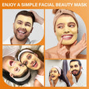 Máscara Facial de Argila com Cúrcuma e Vitamina C para Limpeza Profunda e Hidratação, Cuidados com a Pele, Máscara Facial para Remoção de Cravos e Limpeza de Poros