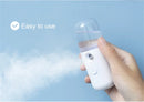 Spray Hidratante Facial Nano Vaporizador de Rosto Nebulizador para Casa e Viagem Mini Umidificador Recarregável Dispositivo de Beleza Feminino Cuidados com a Pele