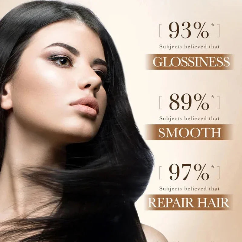 Máscara de Cabelo Mágica Profissional 5 Segundos Care Suave Natural Reparação Previne Ressecamento, Pontas Duplas, Danos e Frizz 2025