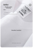 Camiseta de algodão de verão resistente 300 gramas algodão puro americano manga curta camiseta masculina casual base top camiseta grande