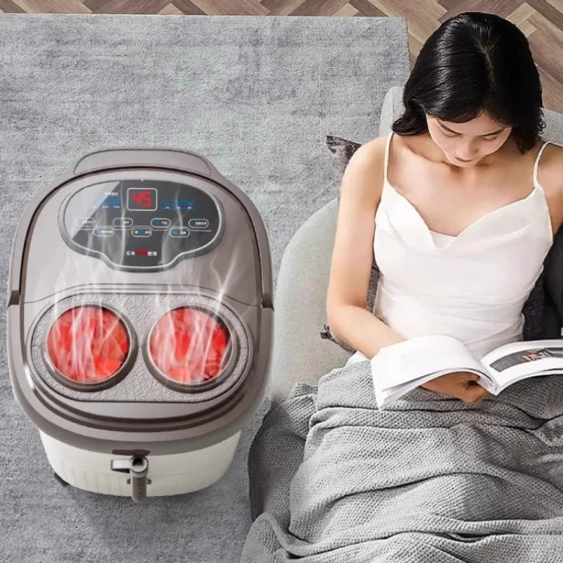 Banho de Pés com Fumigação Massageador