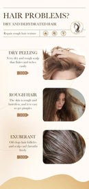 Máscara de Cabelo Mágica Profissional 5 Segundos Care Suave Natural Reparação Previne Ressecamento, Pontas Duplas, Danos e Frizz 2025