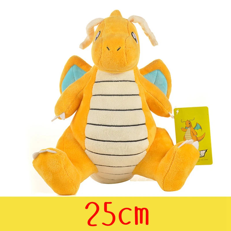 Pokemon Brinquedo de Pelúcia de Alta Qualidade Com Etiqueta Anime Cartoon Pikachu Charmander Squirtle Bulbasaur Boneca de Pelúcia Presente Para Crianças Crianças