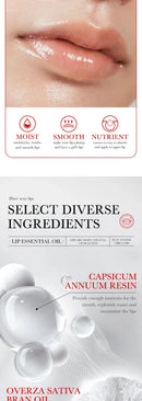 Sérum Óleo Potencializador de Lábios com Ácido Hialurônico Hidratante, Apimentador Sex, Potencializador de Volume, Estimulante Livre, Clareador, Suavizador de Linhas