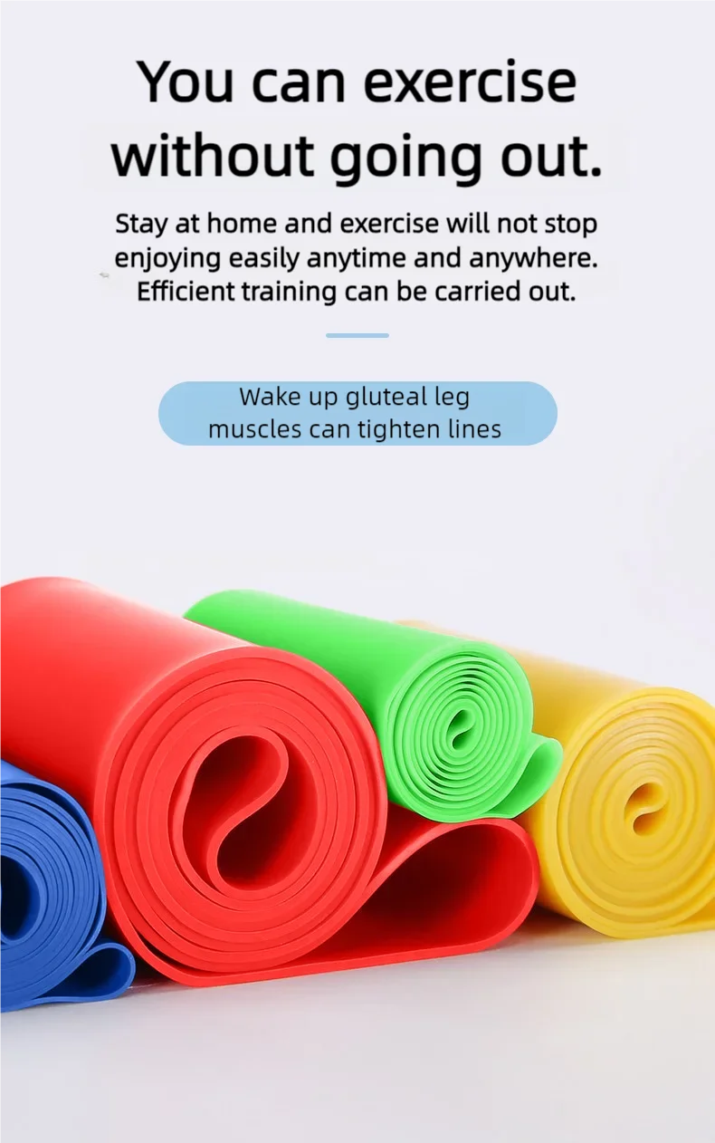 Elástico de Fitness, Banda de Resistência, Exercício de Yoga, Treinamento na Academia, Esportes, Anel de Fitness, Crossfit, Bandas de Resistência