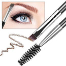 Conjunto de 3/5 Peças de Pincéis para Sobrancelha, Pente para Cílios, Separador de Cílios, Ferramentas Profissionais de Maquiagem para Olhos com Tesourinha para Sobrancelha para Mulher