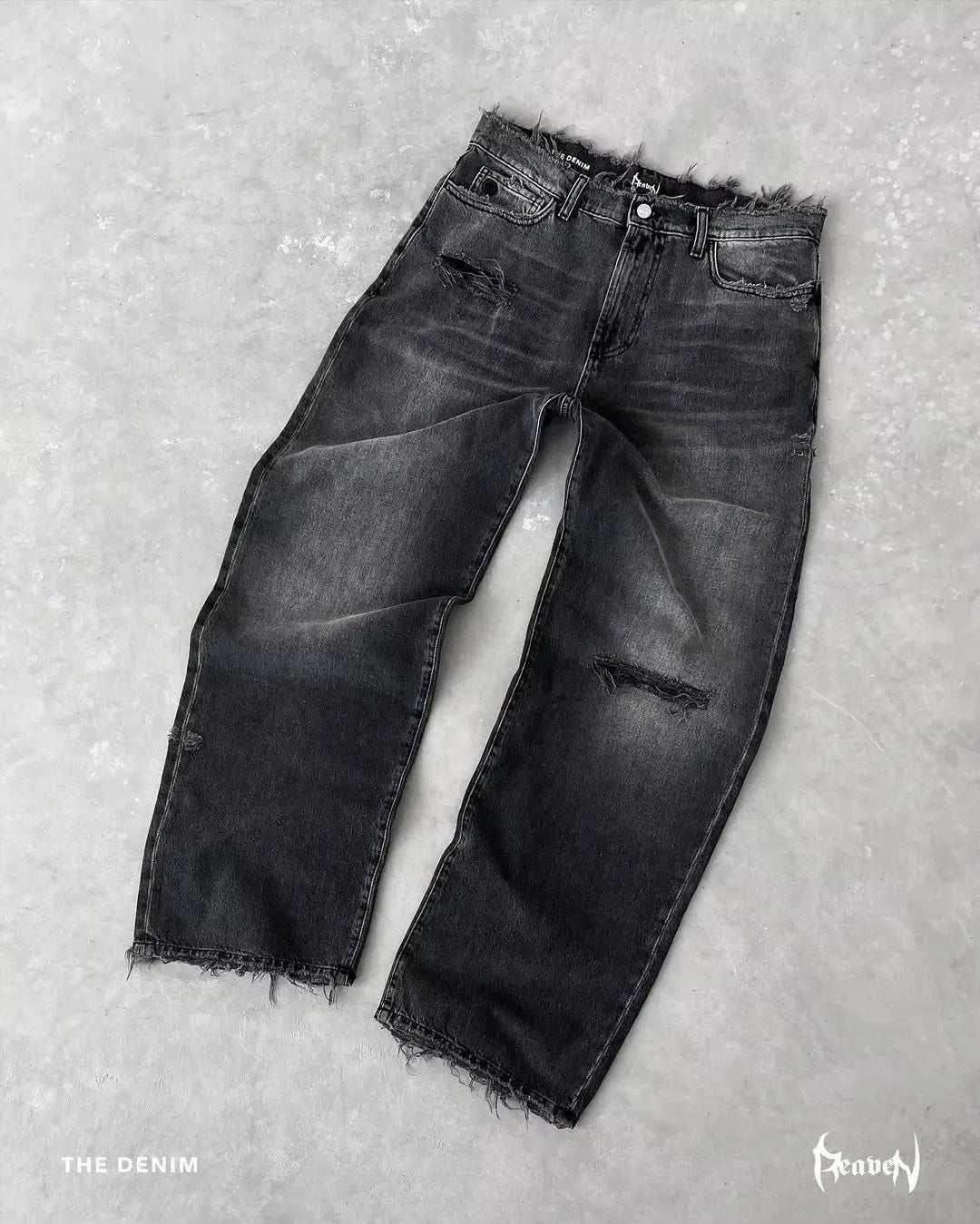 Moda americana 2025 Southpole New Y2k Branco Homens Estampado Jeans Gótico Retro Calças Soltas Calças Largas Casuais de Rua Calça Jeans Casal