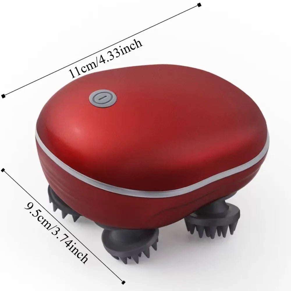 Massageador de Cabeça Elétrico Portátil