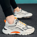 Homens Verão Malha Respirável Esportes Tênis de Corrida Na Moda Versátil Casual Anti-Odor Sapatos de Velho Sapatos da Moda Tênis Casuais