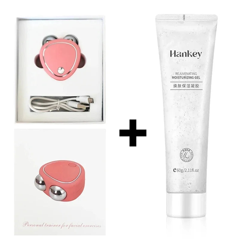 Massageador Facial Elétrico, rotina de beleza