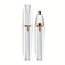 Depilador Elétrico 4 em 1 Lâmina para Remoção de Pêlos Corpo Inteiro Depilador Facial Aparador de Sobrancelhas Nariz Linha do Biquíni Depilador Indolor