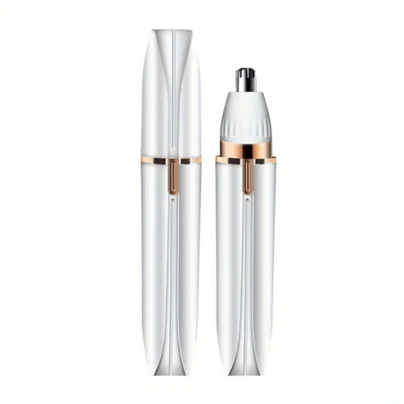 Depilador Elétrico 4 em 1 Lâmina para Remoção de Pêlos Corpo Inteiro Depilador Facial Aparador de Sobrancelhas Nariz Linha do Biquíni Depilador Indolor