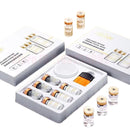 1 Caixa de Máscara em Pó Liofilizado de Peptídeo de Colágeno Set Levanta e Firme o Rosto em V Ácido Hialurônico Clareia, Hidrata e Rejuvenesce a Pele