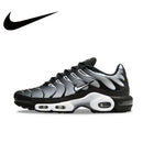 Nike Air Max Plus DM0032-003 Original Retro Low-top Casual Tênis Preto Cinza Tênis Masculino