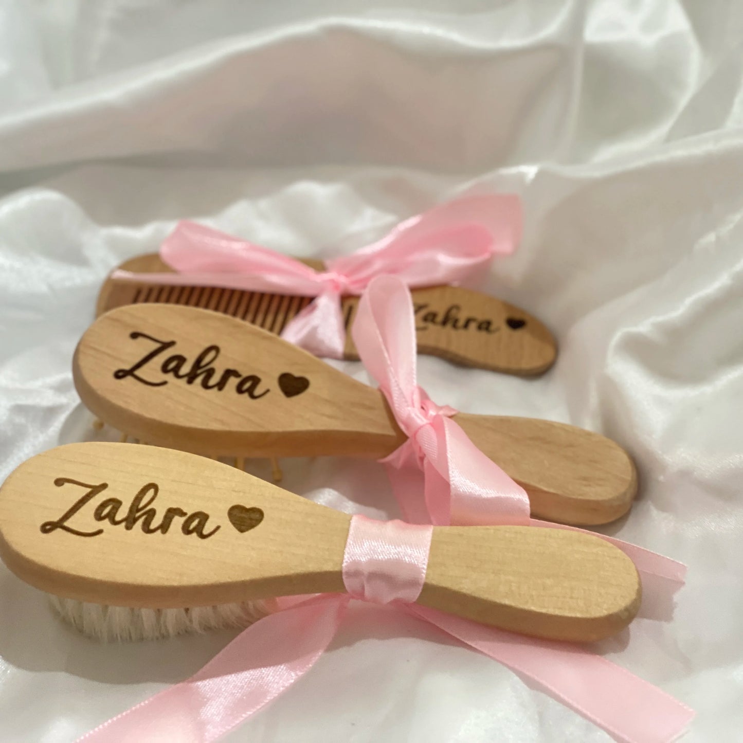 Escova de Cabelo para Bebê Personalizada
