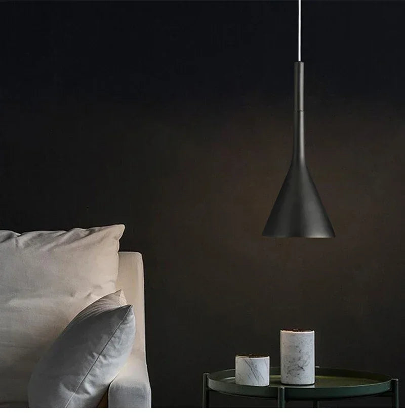 Luzes pendentes led modernas luz branca E27 para luminárias de cozinha Mesa de quarto Sala de jantar Abajur pendurado Lustre doméstico