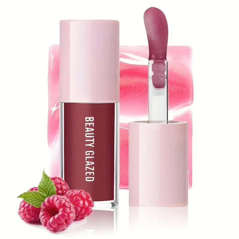 Realce Seus Lábios com Este Óleo Labial Macio que Muda de Cor