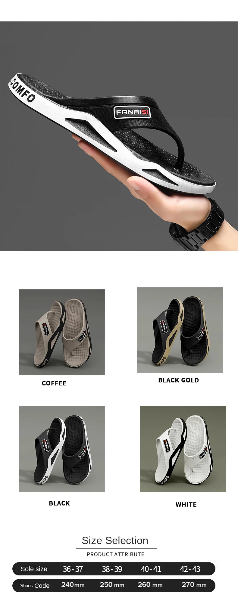 Chinelos Masculinos de Verão Esportes Moda ao Ar Livre e Tendência Sandálias de Praia Confortáveis Homens Sapatos Casuais Chinelos de Casa Sapatos para Casa