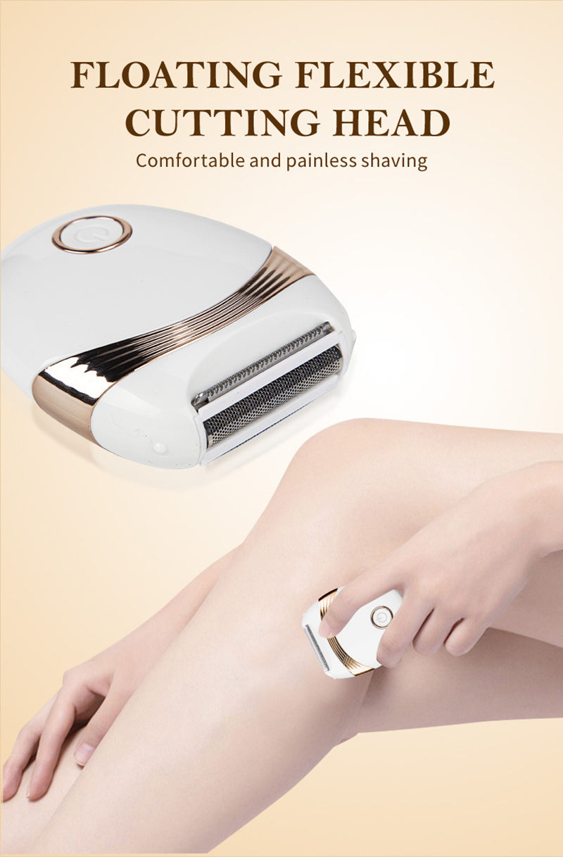 Epilador Elétrico para Remoção de Pelos para Mulheres, Cortador de Pelos, Depilador, Para Virilha, Axilas, Braços, Pernas, Rosto e Partes Íntimas, Lâmina para Mulheres