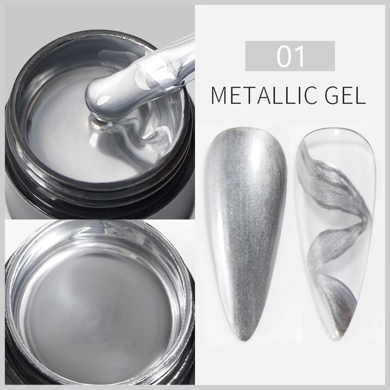 Solid Nail Tip Gel For Quickly Extend Nail Transparent 3D Modeling Carve Gel Soak Off UV Nail Art Gel Varnish 15ML Function Gel